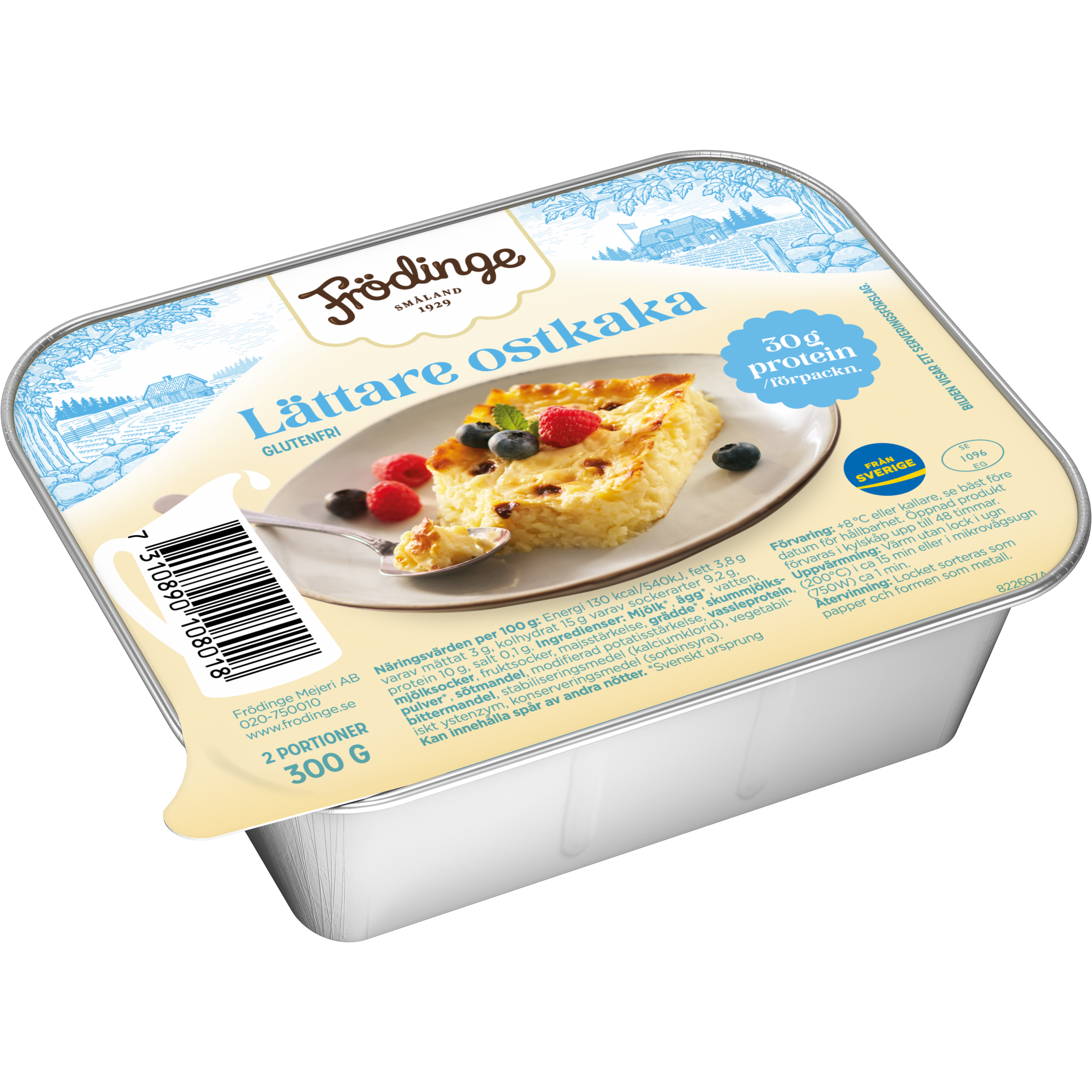 Frödinge Lättare ostkaka