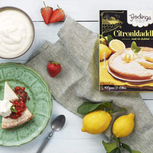 Recept med Citronkladdkaka